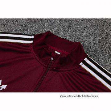 Chandal de Sudadera del Ajax Nino 2025-2026 Rojo