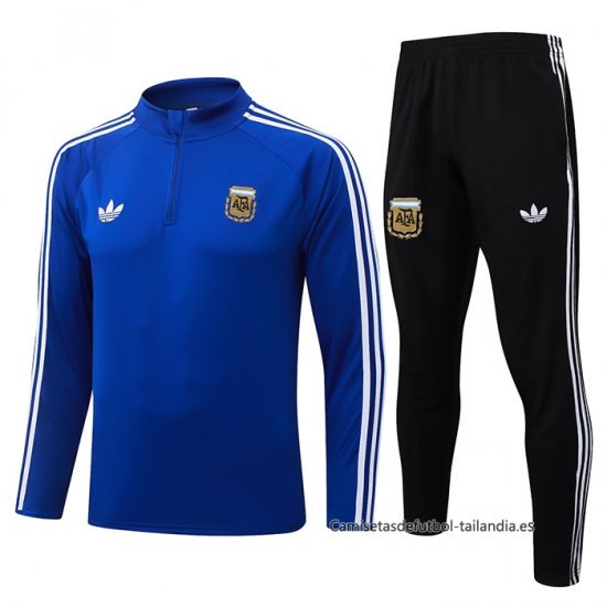 Chandal de Sudadera del Argentina Nino 2026-2027 Azul - Haga un click en la imagen para cerrar