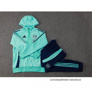 Chandal de Sudadera del Arsenal 2024-2025 Verde