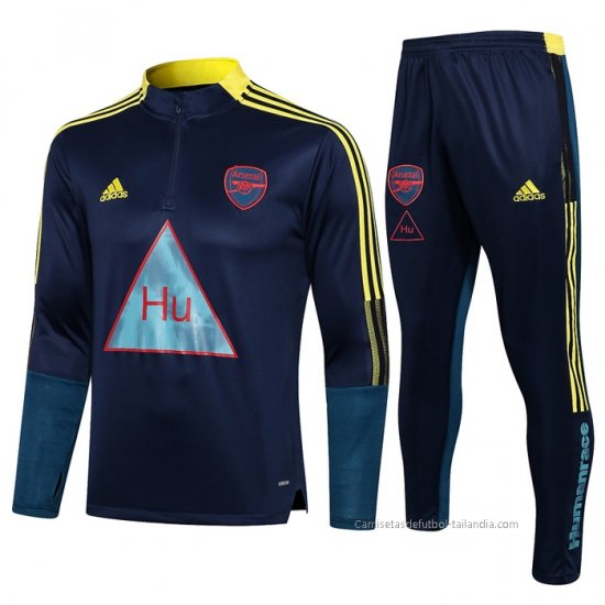 Chandal de Sudadera del Arsenal 2021-2022 Azul - Haga un click en la imagen para cerrar