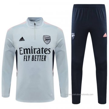 Chandal de Sudadera del Arsenal 2022-2023 Gris Chandal de Sudadera del Arsenal 2022-2023 Gris