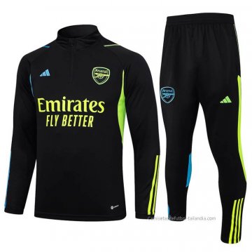 Chandal de Sudadera del Arsenal Nino 2023-2024 Negro Chandal de Sudadera del Arsenal Nino 2023-2024 Negro