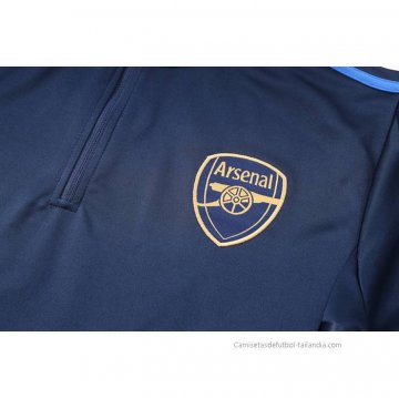 Chandal de Sudadera del Arsenal Nino 2023-2024 Azul