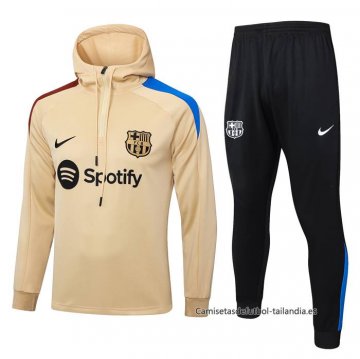 Chandal de Sudadera del Barcelona 2024-2025 Amarillo Chandal de Sudadera del Barcelona 2024-2025 Amarillo