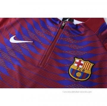 Chandal de Sudadera del Barcelona 2021-2022 Rojo