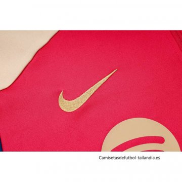 Chandal de Sudadera del Barcelona 2024-2025 Rojo