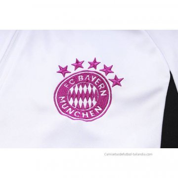 Chandal de Sudadera del Bayern Munich Nino 2023-2024 Blanco
