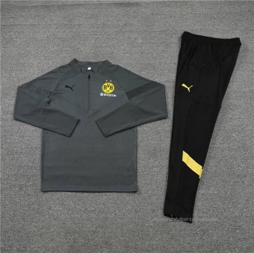 Chandal de Sudadera del Borussia Dortmund 2022-2023 Gris