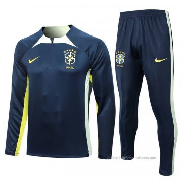 Chandal de Sudadera del Brasil 2023-2024 Azul Chandal de Sudadera del Brasil 2023-2024 Azul