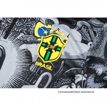 Chandal de Sudadera del Brasil Jesus 2024-2025 Negro