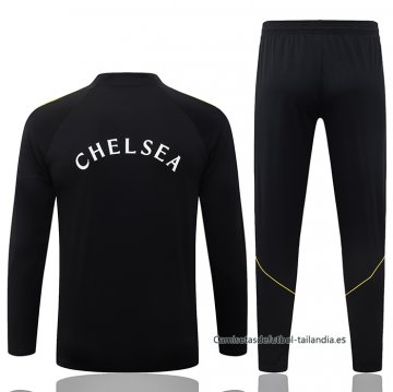 Chandal de Sudadera del Chelsea 2026-2027 Negro
