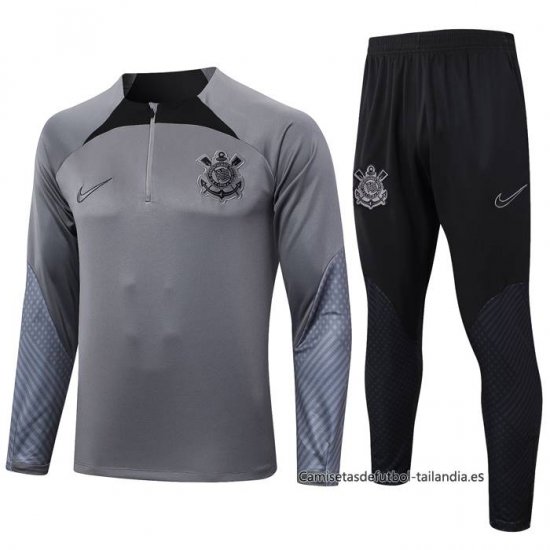 Chandal de Sudadera del Corinthians 2024-2025 Gris - Haga un click en la imagen para cerrar