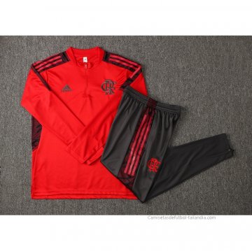 Chandal de Sudadera del Flamengo 2021-2022 Rojo