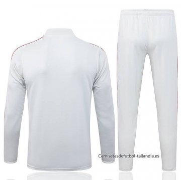 Chandal de Sudadera del Flamengo Nino 2025-2026 Blanco