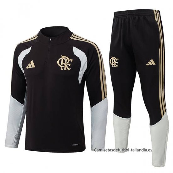 Chandal de Sudadera del Flamengo Nino 2026-2027 Marron - Haga un click en la imagen para cerrar