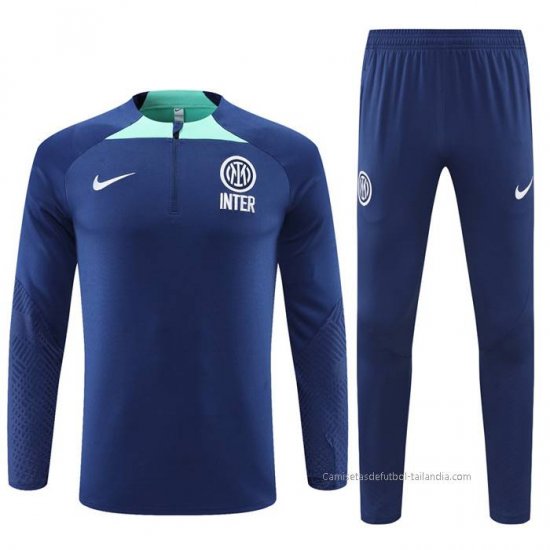 Chandal de Sudadera del Inter Milan 2022-2023 Azul - Haga un click en la imagen para cerrar