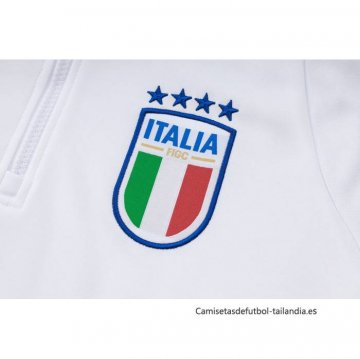 Chandal de Sudadera del Italia 2024-2025 Blanco