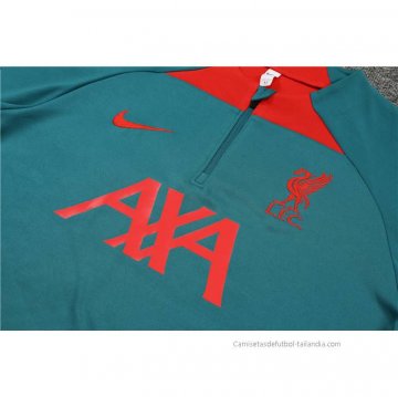 Chandal de Sudadera del Liverpool 2022-2023 Verde
