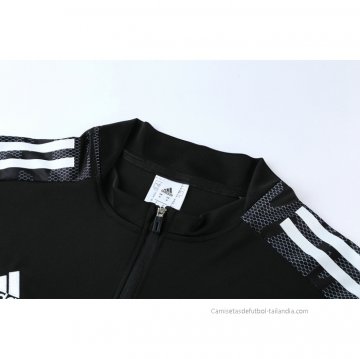 Chandal de Sudadera del Manchester United 2021-2022 Negro