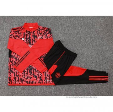 Chandal de Sudadera del Manchester United 2023-2024 Rojo