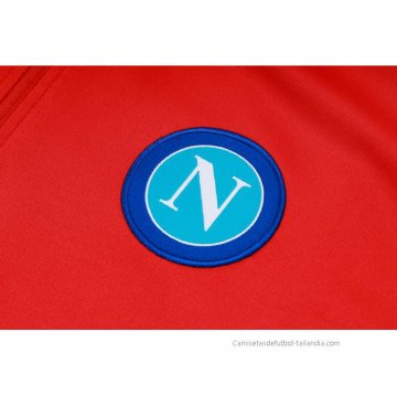 Chandal de Sudadera del Napoli 2023-2024 Rojo
