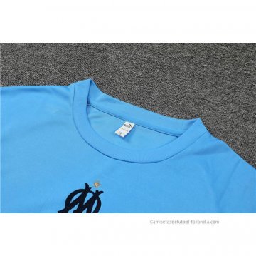 Chandal de Sudadera del Olympique Marsella 2022 Azul Claro