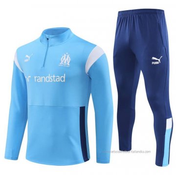 Chandal de Sudadera del Olympique Marsella 2023-2024 Azul Chandal de Sudadera del Olympique Marsella 2023-2024 Azul