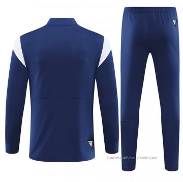 Chandal de Sudadera del Olympique Marsella Nino 2023-2024 Azul