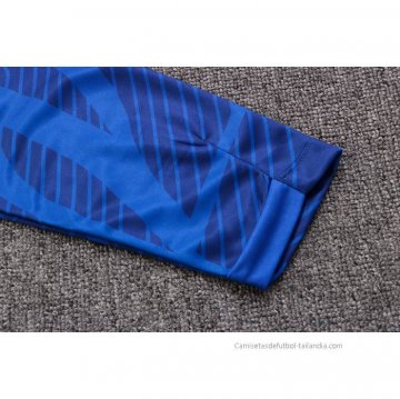 Chandal de Sudadera del Paises Bajos Nino 2022-2023 Azul