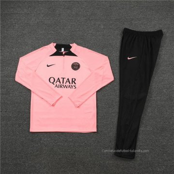 Chandal de Sudadera del Paris Saint-Germain 2022-2023 Rosa