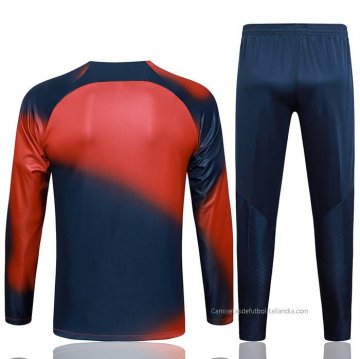 Chandal de Sudadera del Paris Saint-Germain 2023-2024 Rojo