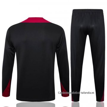 Chandal de Sudadera del Paris Saint-Germain 2024-2025 Negro