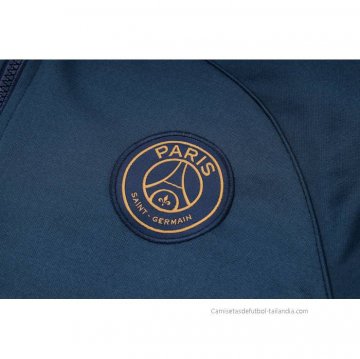 Chandal de Sudadera del Paris Saint-Germain Nino 2023-2024 Azul Oscuro