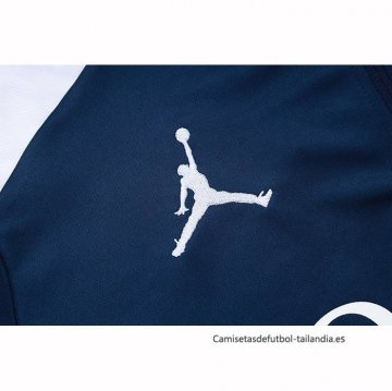 Chandal de Sudadera del Paris Saint-Germain Nino 2025-2026 Azul Blanco