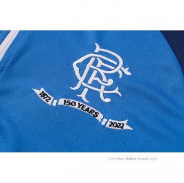 Chandal de Sudadera del Rangers 2021-2022 Azul
