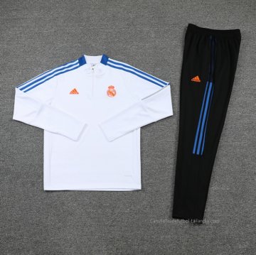 Chandal de Sudadera del Real Madrid 2021-2022 Blanco