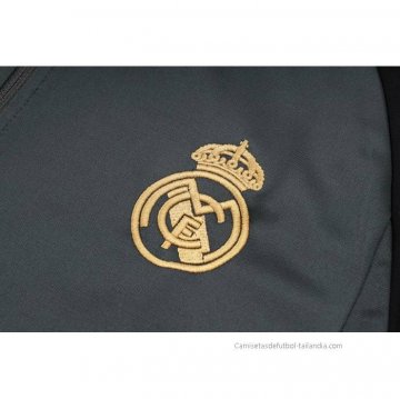 Chandal de Sudadera del Real Madrid 2023-2024 Gris