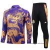 Chandal de Sudadera del Real Madrid Dragon 2024-2025 Purpura Chandal de Sudadera del Real Madrid Dragon 2024-2025 Purpura