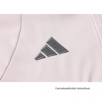 Chandal de Sudadera del Real Madrid Nino 2024-2025 Rosa