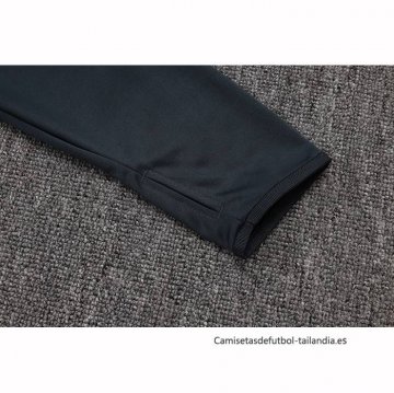 Chandal de Sudadera del Real Madrid Nino 2025-2026 Gris Oscuro