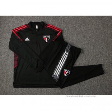 Chandal de Sudadera del Sao Paulo 2021-2022 Negro