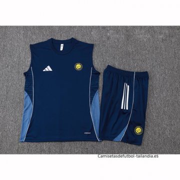 Chandal del Al Nassr Sin Mangas 2025-2026 Azul