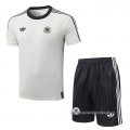 Chandal del Alemania Manga Corta 2026-2027 Crema - Pantalon Corto