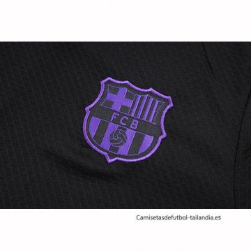Chandal del Barcelona Manga Corta 2025-2026 Negro - Pantalon Corto
