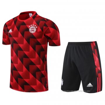 Chandal del Bayern Munich Manga Corta 2022-2023 Rojo - Pantalon Corto Chandal del Bayern Munich Manga Corta 2022-2023 Rojo - Pantalon Corto