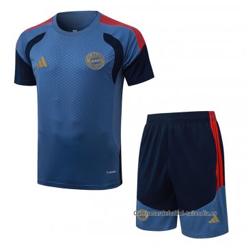 Chandal del Bayern Munich Manga Corta 2026-2027 Azul - Pantalon Corto Chandal del Bayern Munich Manga Corta 2026-2027 Azul - Pantalon Corto