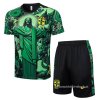 Chandal del Brasil Jesus Manga Corta 2024-2025 Verde - Pantalon Corto Chandal del Brasil Jesus Manga Corta 2024-2025 Verde - Pantalon Corto
