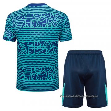 Chandal del Brasil Manga Corta 2024-2025 Verde - Pantalon Corto