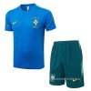 Chandal del Brasil Manga Corta 2026-2027 Azul - Pantalon Corto