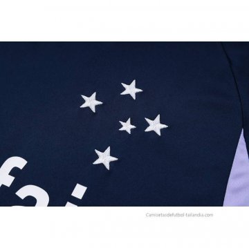 Chandal del Cruzeiro Manga Corta 2023-2024 Azul